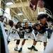 The Father Gabriel Richard HIgh School basketball team rallies together before the start of the game against Ann Arbor Pioneer on Tuesday. Daniel Brenner I AnnArbor.com